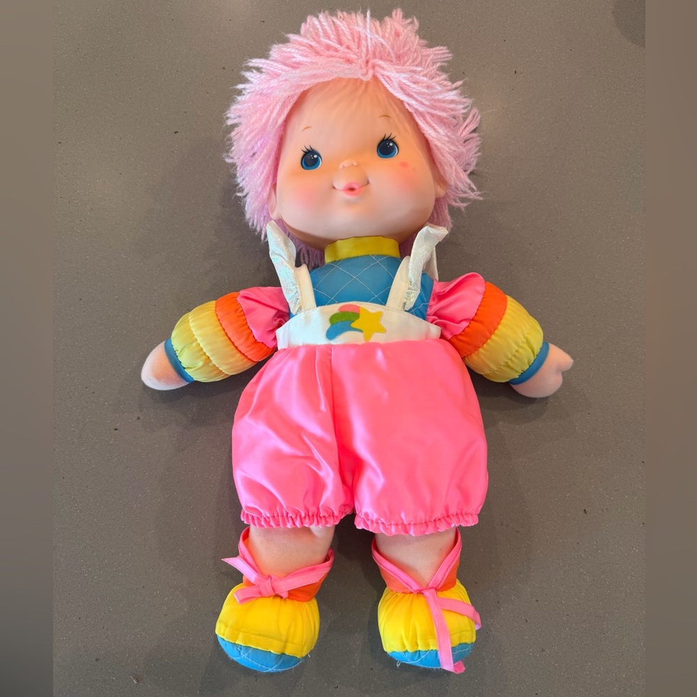 1983 Hallmark Rainbow Brite Baby Brite 15” doll
